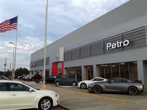 Petro nissan hattiesburg - Petro Nissan in Hattiesburg, MS | 21 Cars Available | Autotrader. About. Dealer Vehicle Inventory. Exterior Color. Interior Color. Features. Listing Features. Price Rating. Doors. …